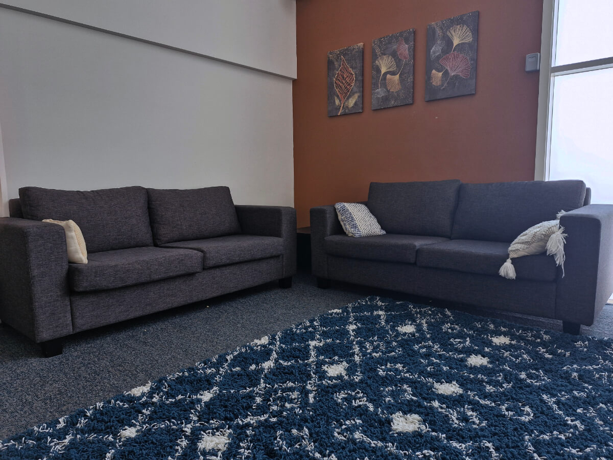 Mezzanine lounge